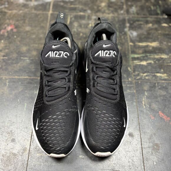 Nike Air Max 270 AH6789-001 Women’s Size 9.5 Black White Sneaker - Picture 3 of 8